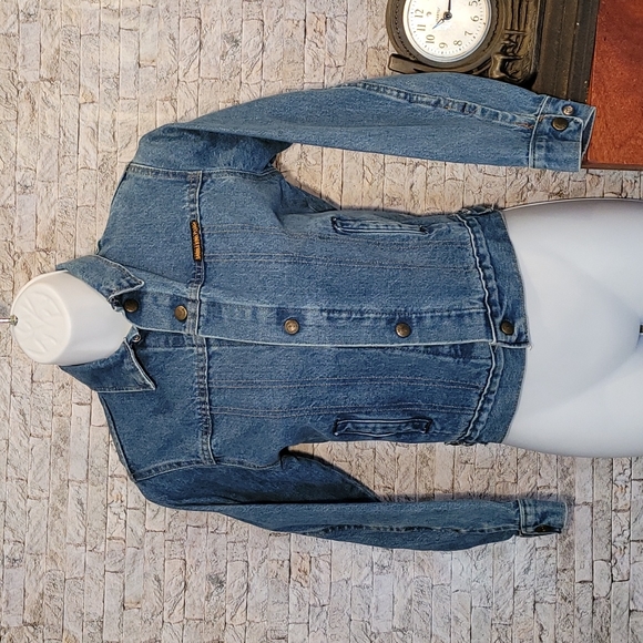 Vintage Saddle King Blue Jean Jacket - Picture 1 of 12